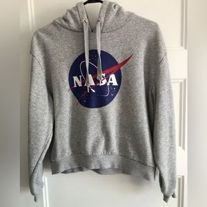 NASA grey hoodie size medium